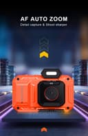 Porodo 48MP Full HD 1080 Digital Camera 18X digital Zoom - Orange