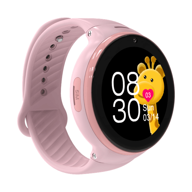 Porodo 4G Kids GPS Smart Watch with JuniCare app - Pink - SW1hZ2U6MzI3MzY2OQ==