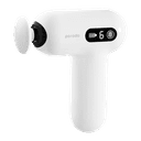 جهاز مساج صغير لايف ستايل مع 4 رؤوس أبيض بورودو Porodo Lifestyle Mini Massage Gun with 4 Head  - White