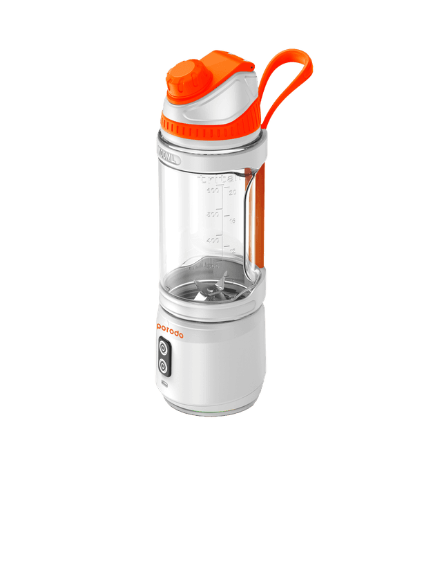 Porodo 240W 6 Blade Portable Blender 700Ml- White