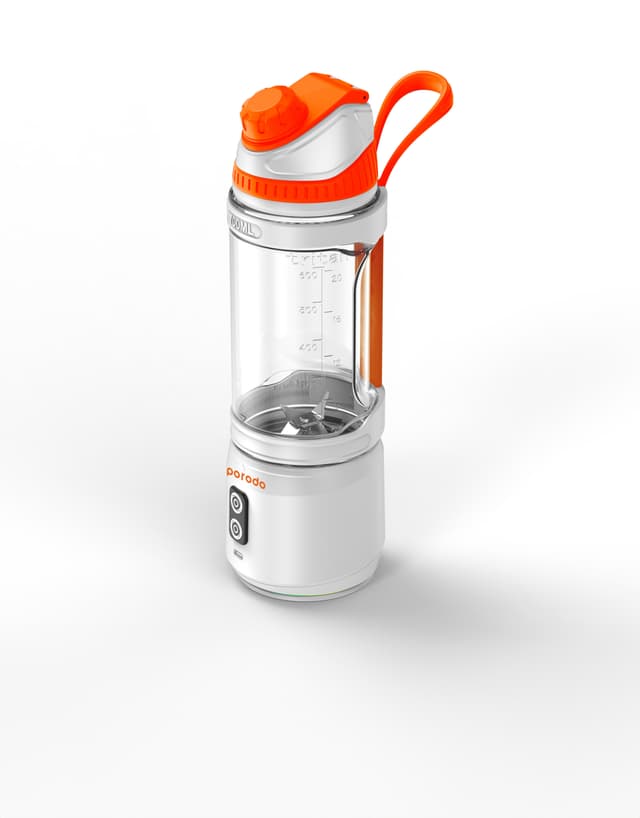 Porodo 240W 6 Blade Portable Blender 700Ml- White