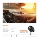 Porodo Stereoscopic Rotation Multiangle Control Magnetic Car Mount -  Black - SW1hZ2U6MzI3NjA1Ng==