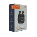 سماعة بلوتوث بورودو Soundtec Wonder TWS مع شاشة تعمل باللمس بلون اسود Porodo Soundtec Wonder TWS Earphone with Touch Screen Black