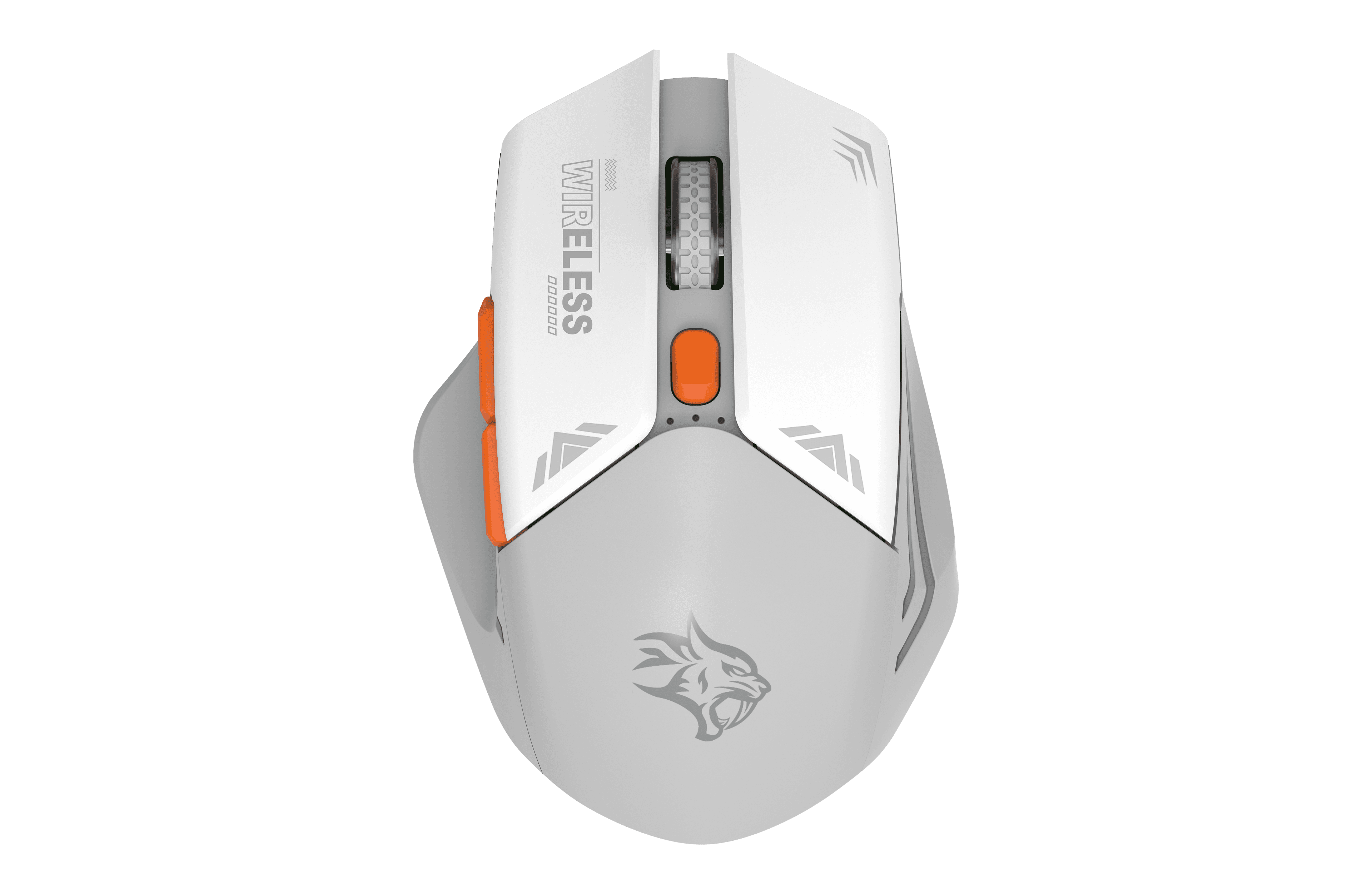 ماوس ألعاب تردد 2.4 غيغا  رمادي بورودو Porodo Gaming 2in1 2.4G Wireless Mouse DPI 1600 - Grey