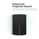 Wownect Mini Projector, LED Portable Projector Full HD 1080P Supported, Phone Projector Compatible with Smartphone, Laptop, TV Stick Connection, Video Projectors for Kids Home Theater