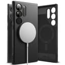 Ringke Onyx Magnetic Compatible with Samsung S24 Ultra 5G (2024) Case Enhanced Grip Tough Flexible TPU Shockproof Rugged TPU Bumper Drop Protection Phone Cover -Black