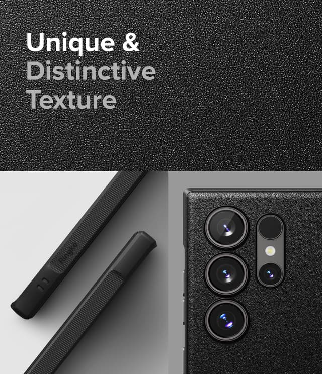 Ringke Onyx Magnetic Compatible with Samsung S24 Ultra 5G (2024) Case Enhanced Grip Tough Flexible TPU Shockproof Rugged TPU Bumper Drop Protection Phone Cover -Black