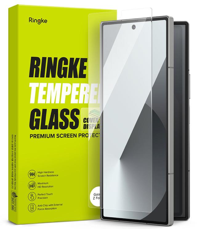 غطاء شاشة لجوال سامسونج جالاكسي Z فولد 6 5G (2024) زجاج قطعتين رينجكي Ringke Cover Display Glass Compatible with Samsung Galaxy Z Fold 6 5G (2024) - SW1hZ2U6MzI4ODMxMQ==