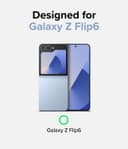 جراب جوال سامسونغ زيد فليب 6 شفاف من رينجكي Ringke Fusion Compatible with Samsung Galaxy Z Flip 6