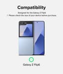 واقي شاشة حماية لجوال سامسونج جالكسي زد فليب 6 قطعتين رينجكي Ringke Dual Easy Film Compatible with Samsung Galaxy Z Flip 6 Screen Protector