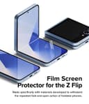 واقي شاشة حماية لجوال سامسونج جالكسي زد فليب 6 قطعتين رينجكي Ringke Dual Easy Film Compatible with Samsung Galaxy Z Flip 6 Screen Protector