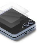 غطاء شاشة لجوال سامسونج جالاكسي Z فليب 6 5G (2024) زجاج قطعتين رينجكي Ringke Cover Display Glass Compatible with Samsung Galaxy Z Flip 6 5G (2024)