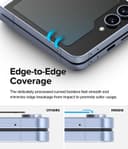 غطاء شاشة لجوال سامسونج جالاكسي Z فليب 6 5G (2024) زجاج قطعتين رينجكي Ringke Cover Display Glass Compatible with Samsung Galaxy Z Flip 6 5G (2024)