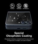 غطاء شاشة لجوال سامسونج جالاكسي Z فليب 6 5G (2024) زجاج قطعتين رينجكي Ringke Cover Display Glass Compatible with Samsung Galaxy Z Flip 6 5G (2024)