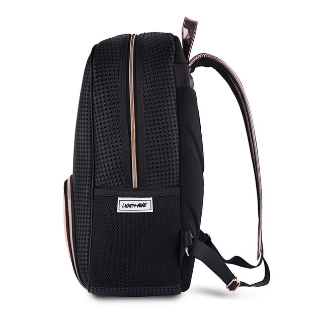 شنطة مدرسة للأطفال وردي خوخي لايت بلس ناين LIGHT PLUS NINE Starter XL Backpack Peach Blush - SW1hZ2U6MzI3OTE5NA==