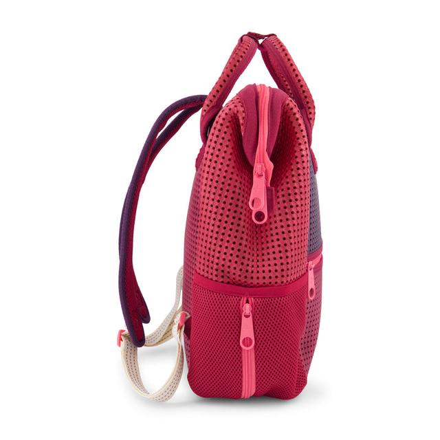 شنطة مدرسة متعددة الاستعمالات لايت بلس ناين LIGHT PLUS NINE Master Short Backpack Multi Rose - SW1hZ2U6MzI3OTE1NQ==