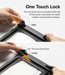 Ringke Waterproof Phone Pouch Floating [Air Pockets] Waterproof Phone Case Compatible with iPhone 14 13 12 11 Pro Max Mini, Dry Bag Designed for Samsung Galaxy S23 Ultra Plus Pixel 7 pro - Black