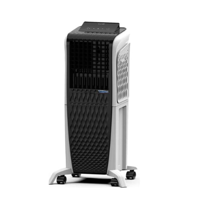 Symphony Diet 3d 40i Portable Tower Air Cooler For Home With 3-Side Honeycomb Pads, Pop-Up Touchscreen, I-Pure Technology And Low Power Consumption, 40l, Grey
