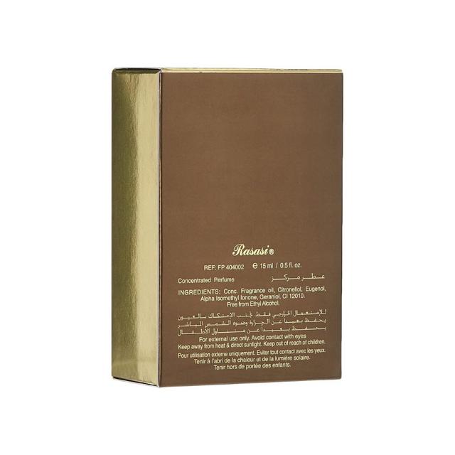 عطر رصاصي مشرقة للنساء 15 مل الرصاصي Rasasi Mushreqah Concentrated Perfume