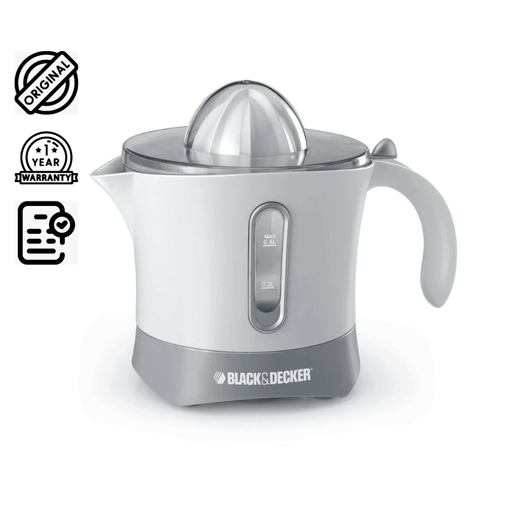 عصارة برتقال كهربائية 0.5 لتر بلاك اند ديكر أوبن بوكس Open Box Black+Decker Juice Extractor