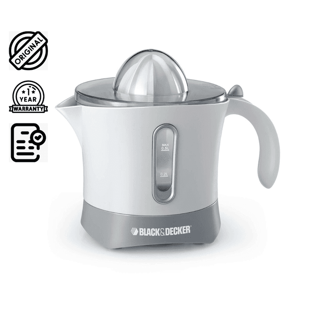 عصارة برتقال كهربائية 0.5 لتر بلاك اند ديكر أوبن بوكس Open Box Black+Decker Juice Extractor