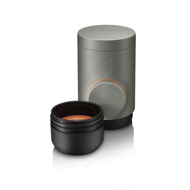 ماكينة اسبريسو يدوية محمولة واكاكو ميني بريسو 18 بار Wacaco Minipresso GR2 Portable Espresso Machine