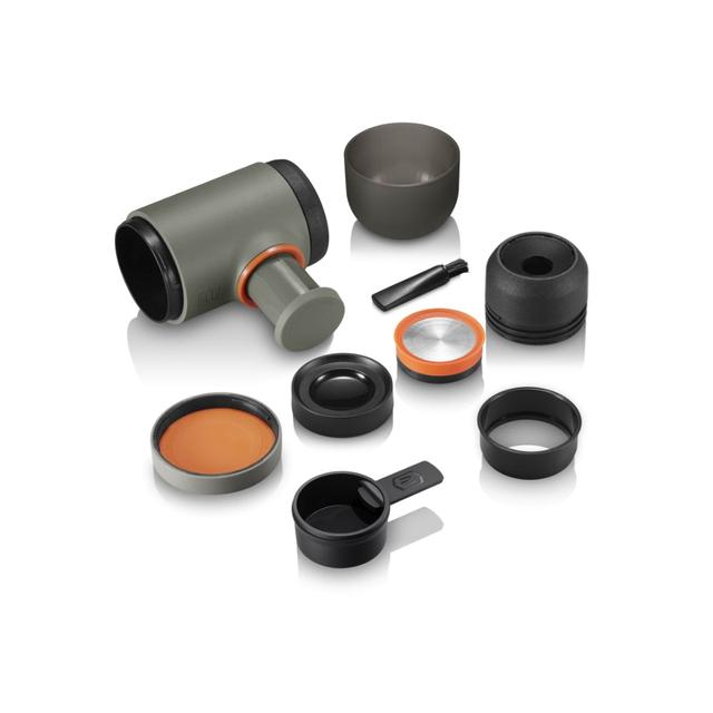 ماكينة اسبريسو يدوية محمولة واكاكو ميني بريسو 18 بار Wacaco Minipresso GR2 Portable Espresso Machine