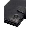 محفظة جلد صغيرة للنساء أسود كريزي  Grazie Leather Wallet Small Black - SW1hZ2U6MzI0MTI1Ng==