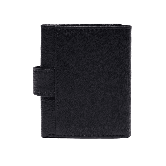 محفظة جلد صغيرة للنساء أسود كريزي  Grazie Leather Wallet Small Black - SW1hZ2U6MzI0MTI1NA==