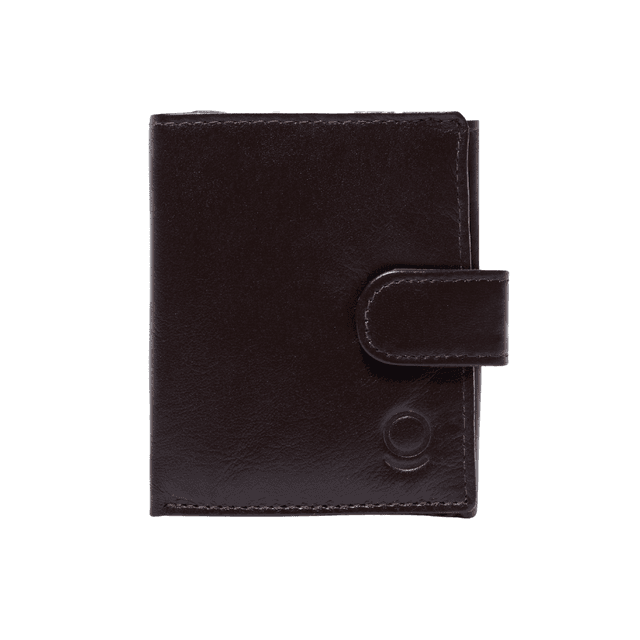 محفظة جلد صغيرة للنساء بني كريزي  Grazie Leather Wallet Small Brown