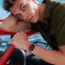 O Ozone Silicone Bands Compatible with Apple Watch Straps 38mm 40mm 41mm Women Men, Stylish Pattern Silicone Straps Replacement Watch Bands for iWatch Series 9 8 7 6 5 4 3 2 1 SE- Leopard Print