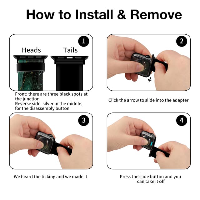 O Ozone Silicone Bands Compatible with Apple Watch Straps 38mm 40mm 41mm Women Men, Stylish Pattern Silicone Straps Replacement Watch Bands for iWatch Series 9 8 7 6 5 4 3 2 1 SE- Green Marble