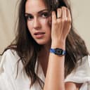 O Ozone Silicone Bands Compatible with Apple Watch Straps 38mm 40mm 41mm Women Men, Stylish Pattern Silicone Straps Replacement Watch Bands for iWatch Series 9 8 7 6 5 4 3 2 1 SE- Blue Marble