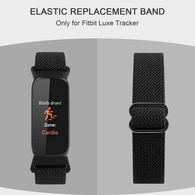 سوار ساعة ذكية فيت بيت لوكس قماش نايلون لون رمادي من او اوزون O Ozone Nylon Band Compatible with Fitbit Luxe Bands for Women Men