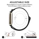 سوار ساعة ذكية فيت بيت لوكس قماش نايلون لون رمادي من او اوزون O Ozone Nylon Band Compatible with Fitbit Luxe Bands for Women Men