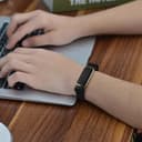 سوار ساعة ذكية فيت بيت لوكس قماش نايلون لون رمادي من او اوزون O Ozone Nylon Band Compatible with Fitbit Luxe Bands for Women Men