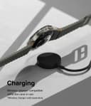 Ringke Slim & Glass Compatible with Samsung Galaxy Watch 7 44mm Case, [Combo] Anti-Scratch Hard PC Frame Protection Cover with HD Clear Tempered Glass Screen Protector -Clear