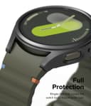 كفر حماية ساعة سامسونغ جالاكسي 7 مقاس 44 ملم مع واقي شاشة اسود تيتانيوم رينجكي Ringke Slim & Glass Compatible with Samsung Galaxy Watch 7 44mm Case