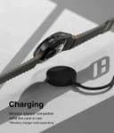 كفر حماية ساعة سامسونغ جالاكسي 7 مقاس 44 ملم مع واقي شاشة اسود تيتانيوم رينجكي Ringke Slim & Glass Compatible with Samsung Galaxy Watch 7 44mm Case