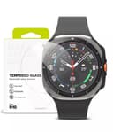 Ringke Glass [4 Pack] Compatible with Samsung Galaxy Watch Ultra (47mm) Screen Protector, [Anti-Scratch] HD Clear 9H Hardness Full Cover Tempered Glass Protective Film - R10