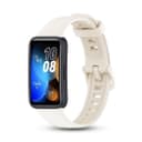 سوار ساعة هواوي باند 8+9 لون بيج من او زون O Ozone Silicone Straps Compatible with Huawei Band 8 Huawei Band 9 Soft Silicone Sport Replacement Band Bracelet Wristband Adjustable Strap with Clasp for Women Men Beige/ivory