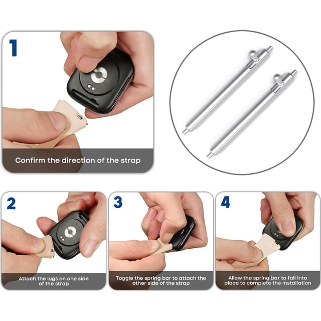 مجموعة بدائل ستراب ساعة ريدمي الذكية مع الاطار الحامي للشاشة بعدة الوان او اوزون Smartwatch Strap Set for Redmi Watch with Screen Protection Assorted Colors O Ozone