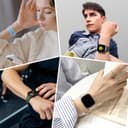مجموعة بدائل ستراب ساعة ريدمي الذكية مع الاطار الحامي للشاشة بعدة الوان او اوزون Smartwatch Strap Set for Redmi Watch with Screen Protection Assorted Colors O Ozone