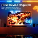 اضاءة ليد شريط واضاءة عامودية تفاعلية للتلفاز Apex Hdmi Sync Tv Backlight And Sync Bar Light