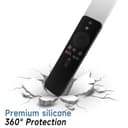 O Ozone Silicone Remote Control Protective Case Cover for Xiaomi Mi Box S/4X Mi TV Stick Smart Tv Box Controller Remote Skin Sleeve Shockproof Protector for Mi TV- Clear