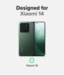 كفر شاومي 14 أسود بولي كربونات رينجكي Ringke Fusion-X Compatible with Xiaomi 14 Case