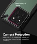 كفر شاومي 14 أسود بولي كربونات رينجكي Ringke Fusion-X Compatible with Xiaomi 14 Case