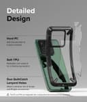 كفر شاومي 14 أسود بولي كربونات رينجكي Ringke Fusion-X Compatible with Xiaomi 14 Case