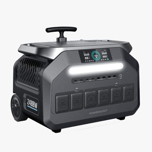 Powerology Portable Generator 2400W 600000mAh - SW1hZ2U6MzI5NTA5Nw==