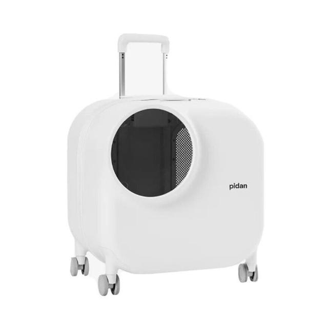 Pidan Rolling Pet Carrier Suitcase With Integrated Fan and Light - SW1hZ2U6MzI4MDg0Ng==